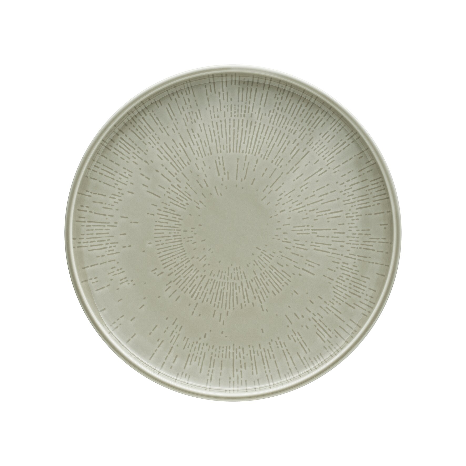 Shiro Glaze Steam, Coupteller flach ø 261 mm mit Struktur