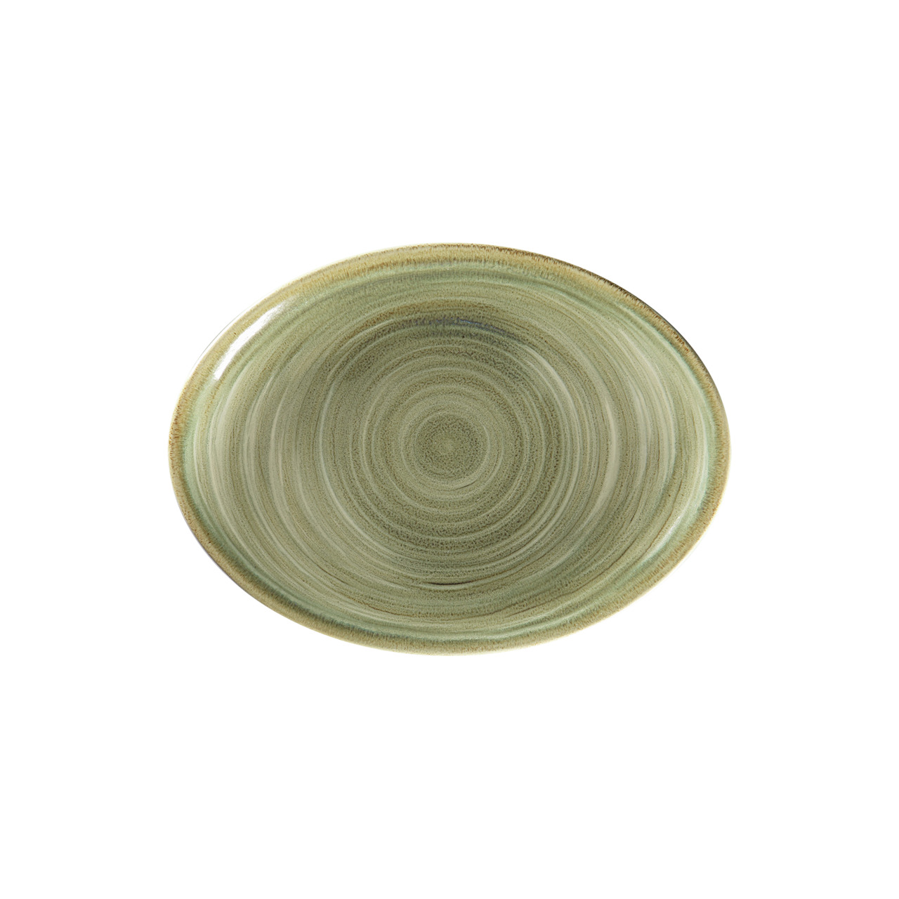 Spot, Platte oval 260 x 190 mm emerald green