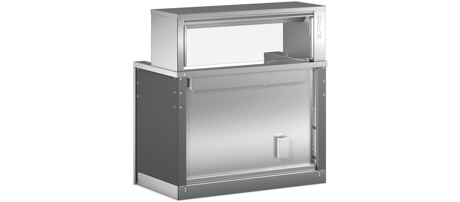 Frontcooking-Station BC I-flex 3 built-in / 6 Heizzonen / mit Edelstahl-Stellfüße
