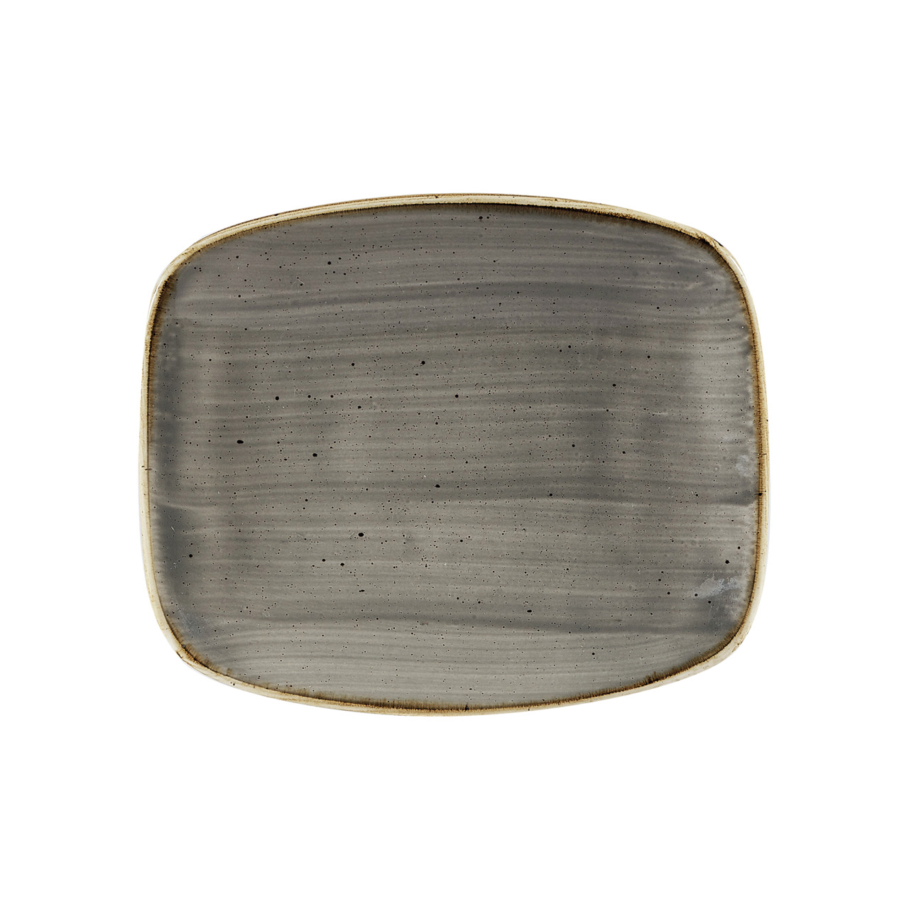 Stonecast, Teller Chefs rechteckig 261 x 202 mm Peppercorn Grey