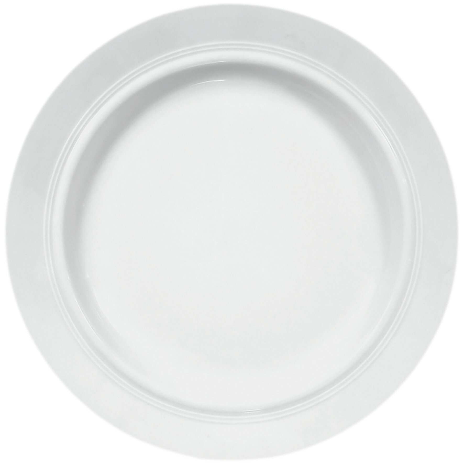 Vitalis, Teller flach ø 255 mm weiß uni