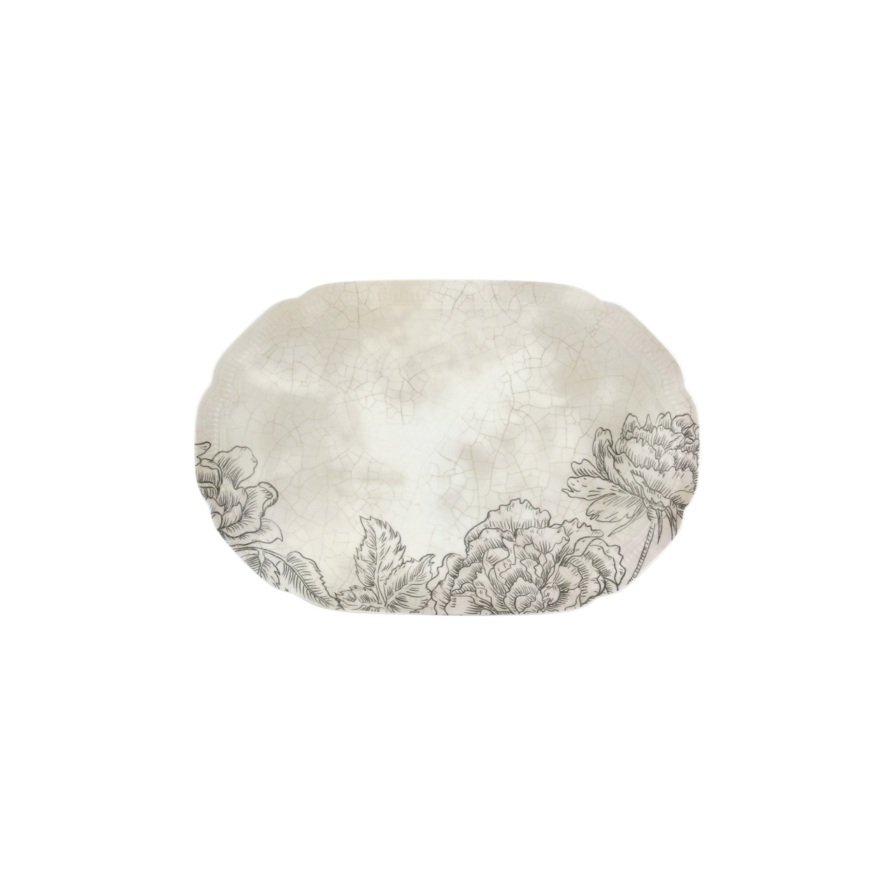 Create Decorations, Coupplatte oval 239 x 158 mm Relief Reverie