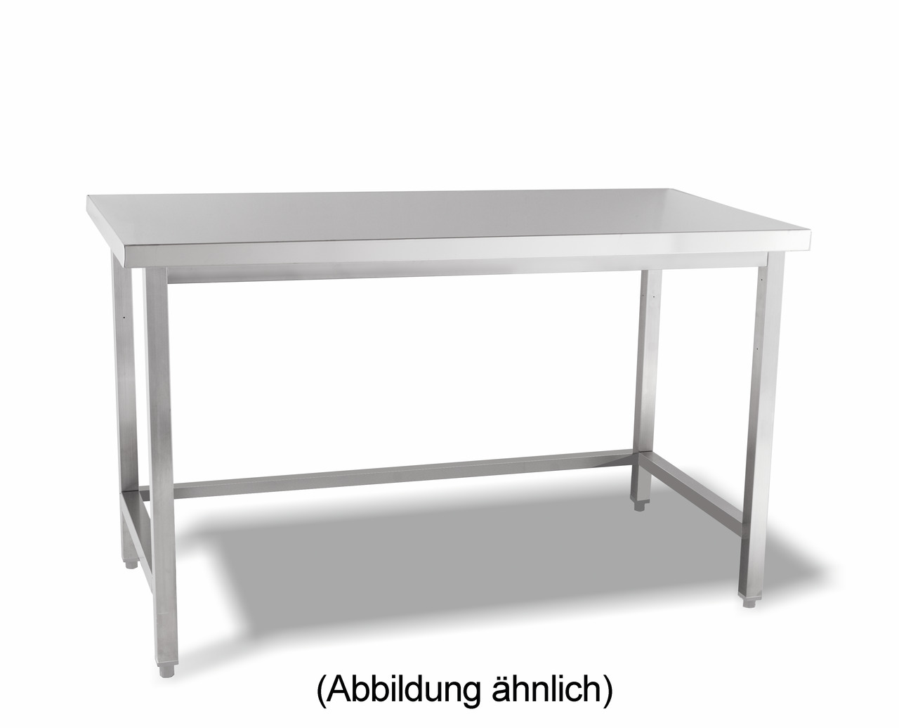 Arbeitstisch verschweißt o. Ablageboden ohne Aufkantung 2000 x 700 x 850 mm