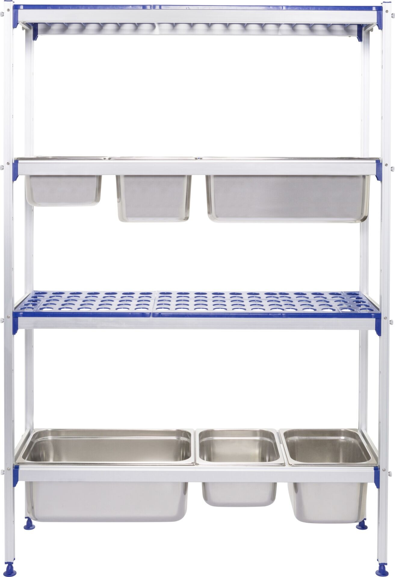 Regalsystem Aluminium