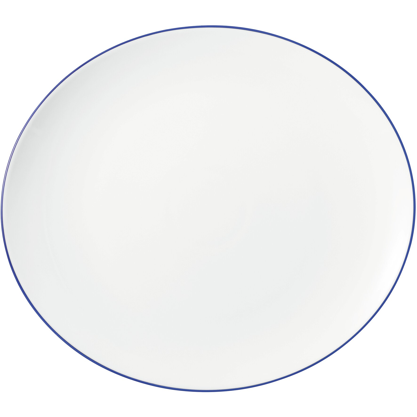 Modern Life, Platzteller oval 340 x 301 mm Blue Line