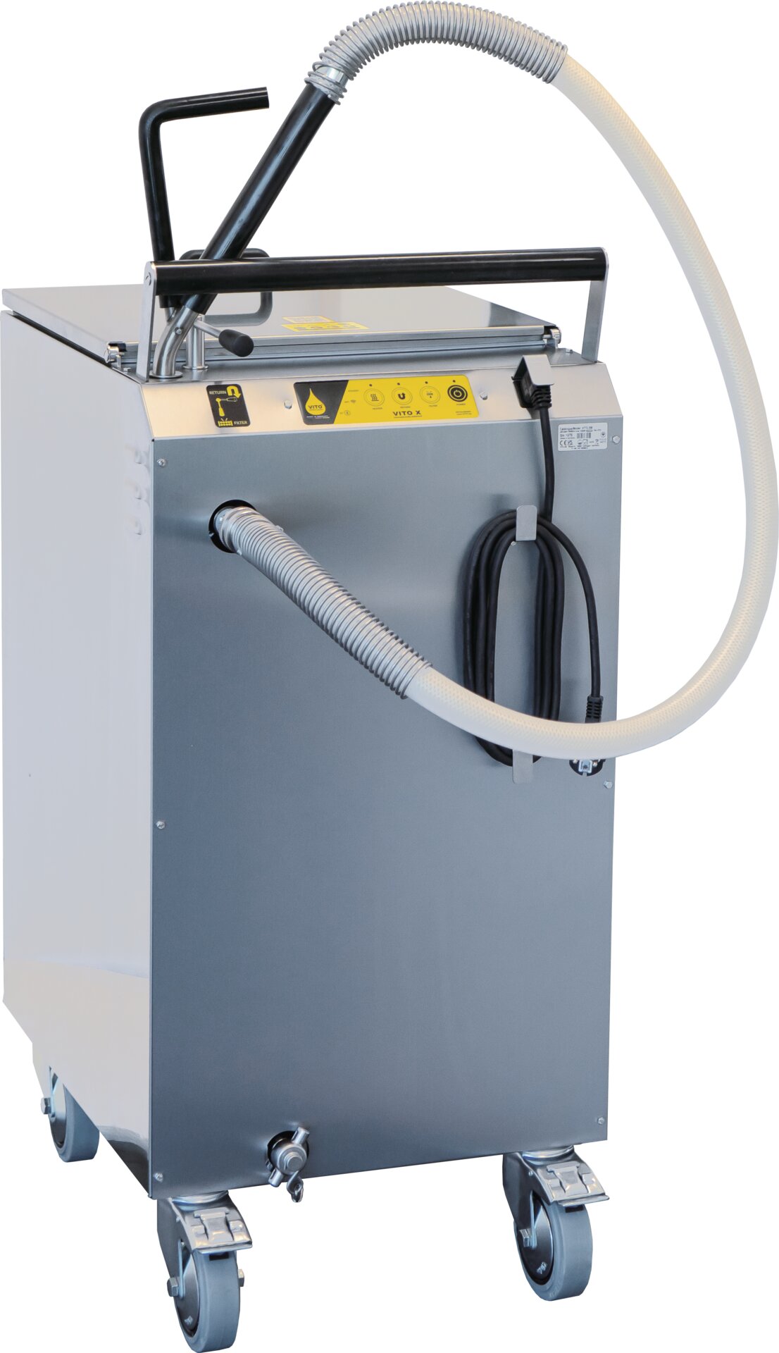 Frittierölfilter Vito XM / Leistung bis zu 30,00 l/min. / Tankvolumen 100,00 l