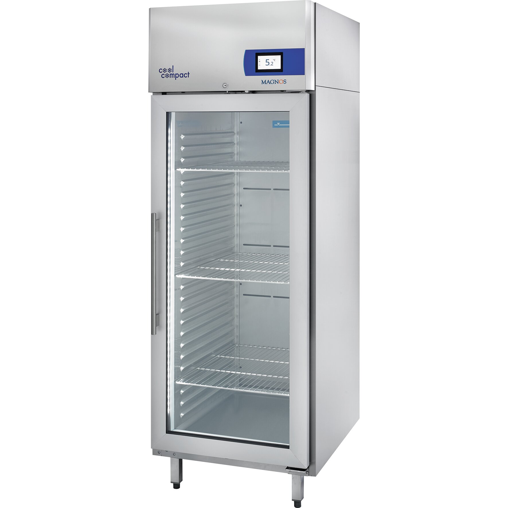 Umluft-Glastürkühlschrank 23 x GN 2/1 / BR570 / Magnos / steckerfertig