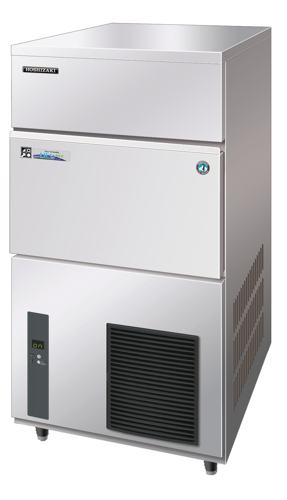 Eiswürfelbereiter 105,00 kg/24h / 50,00 kg Vorrat / Luftkühlung / L-Würfel