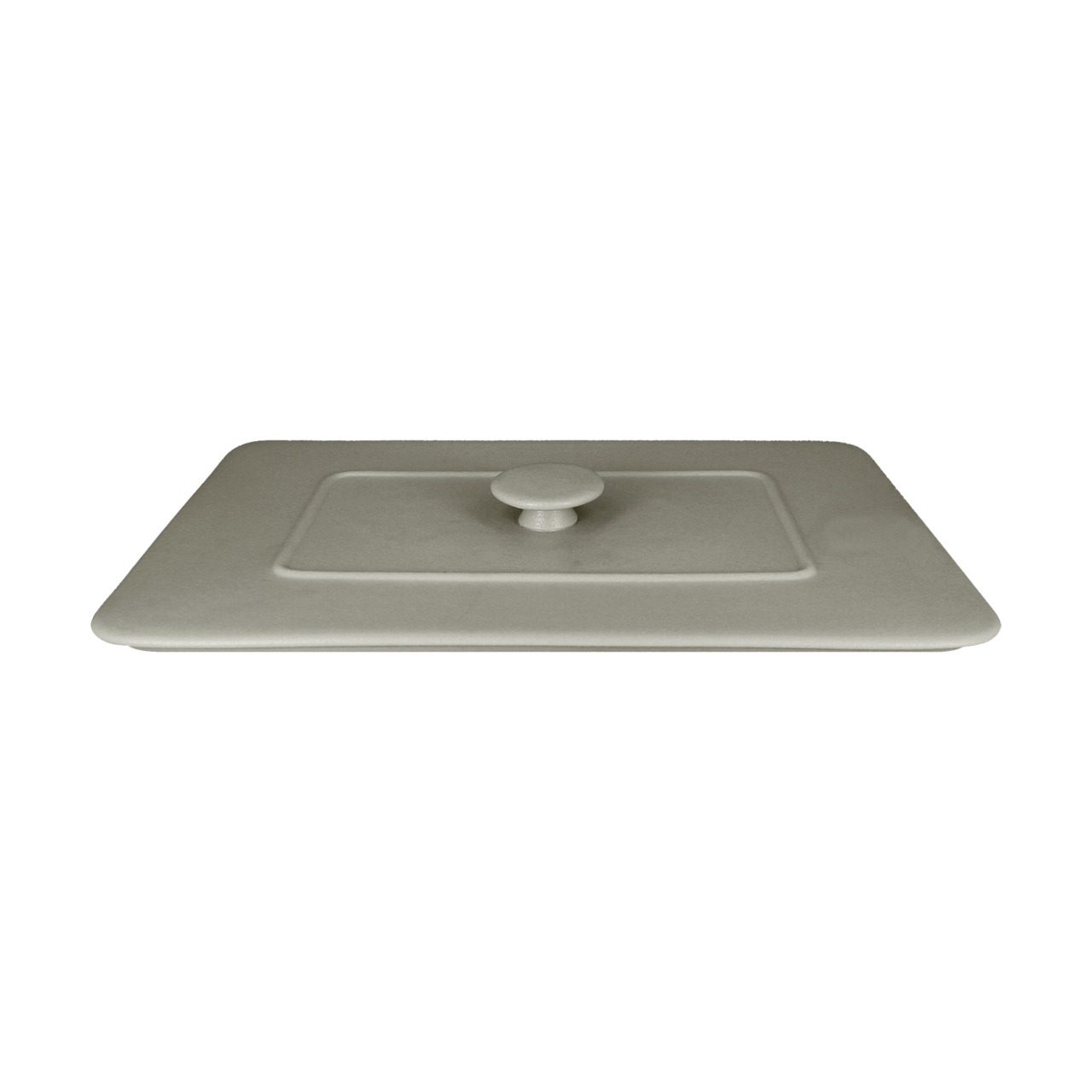 Chef's Fusion, Deckel 325 x 220 mm für Terrine eckig sand