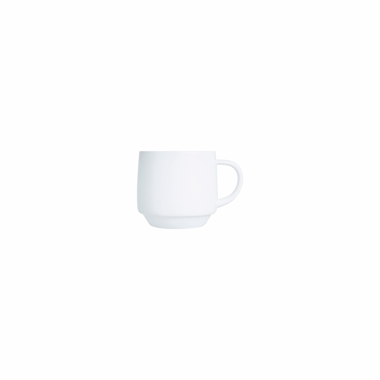 Intensity White, Baril Tasse stapelbar 0,25 l weiß