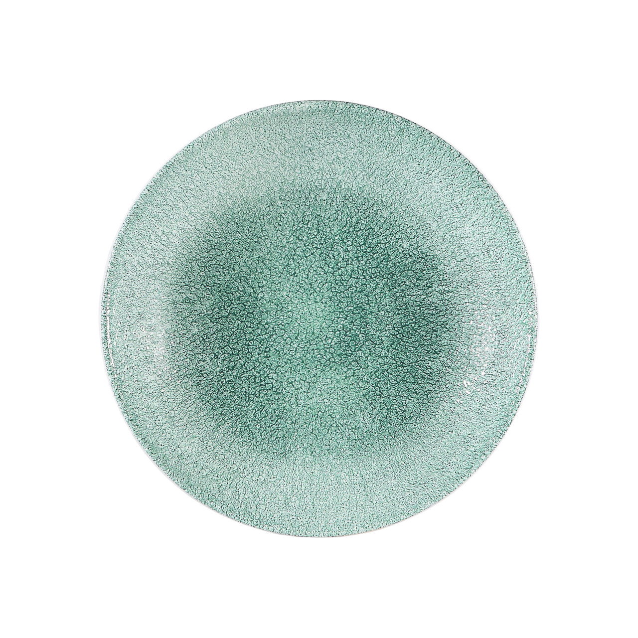 Studio Prints Raku, Coupeteller Evolve ø 260 mm Jade Green
