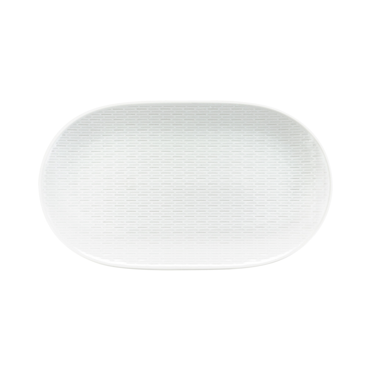 Scope Linea, Coupplatte oval 373 x 222 mm / Relief