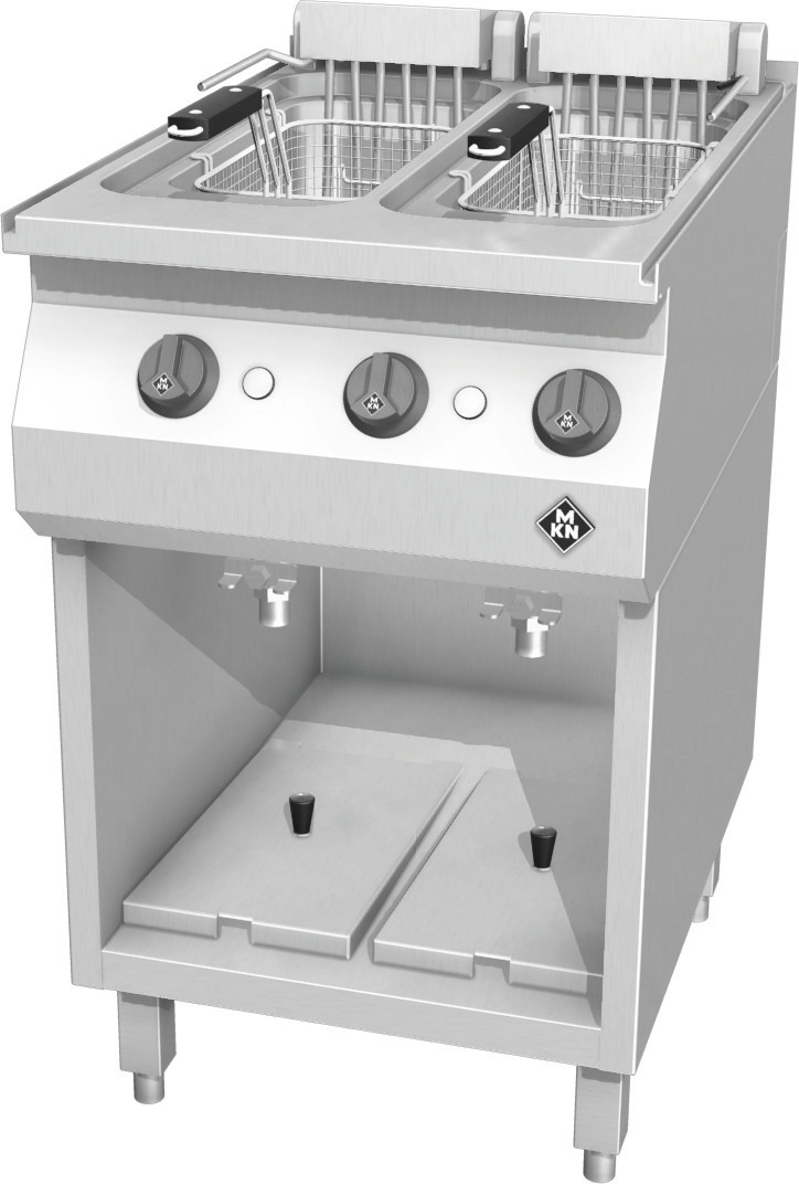 Elektro-Fritteuse 2 x 12,50 l / London II / 12,00 kW / 500 x 700 x 700 mm/HotLine