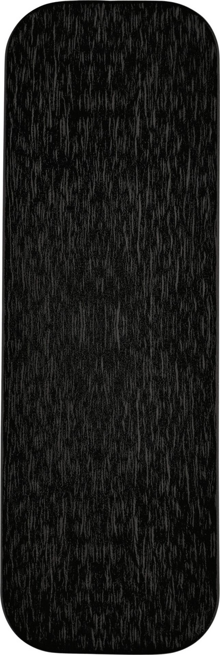 Porzellanserie "Lavanit" schwarz Platte rechteckig 30x10x1,1cm