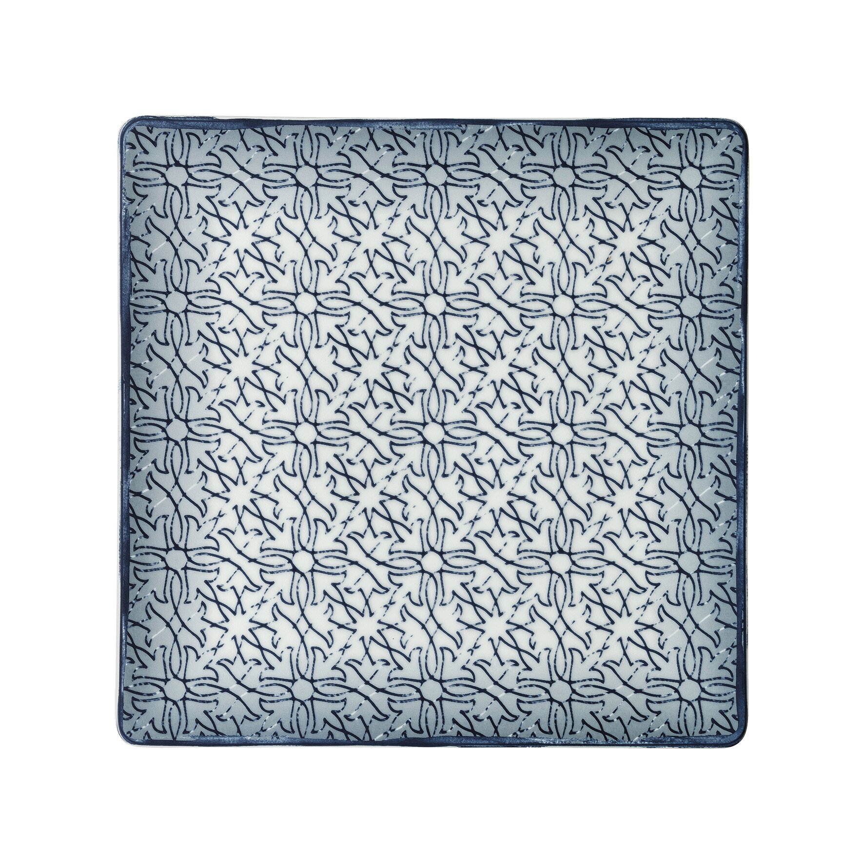 Shabby Chic, Coupteller flach eckig 270 x 270 mm Dekor 6