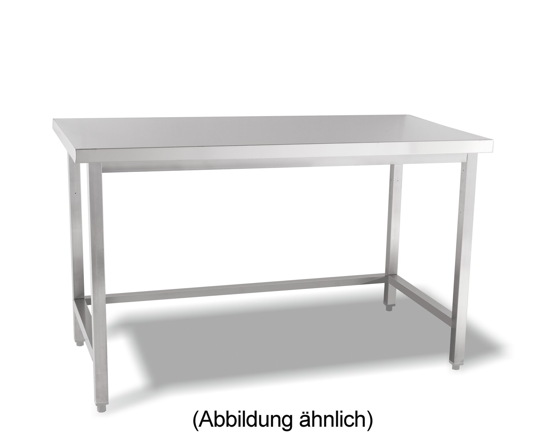 Arbeitstisch verschweißt o. Ablageboden ohne Aufkantung 1300 x 700 x 850 mm