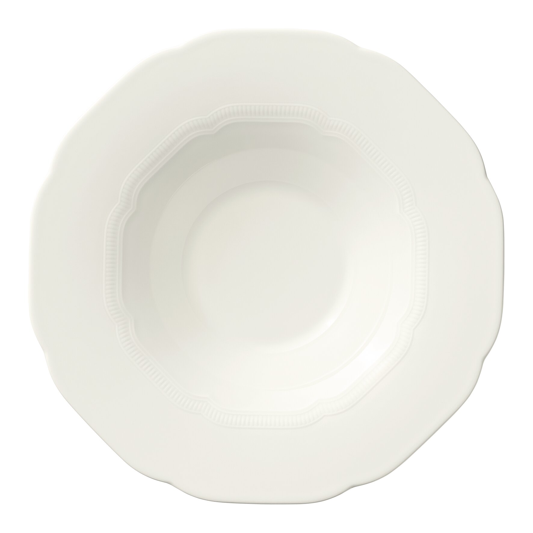 Create, Teller tief mit Fahne Relief ø 279 mm / 0,40 l