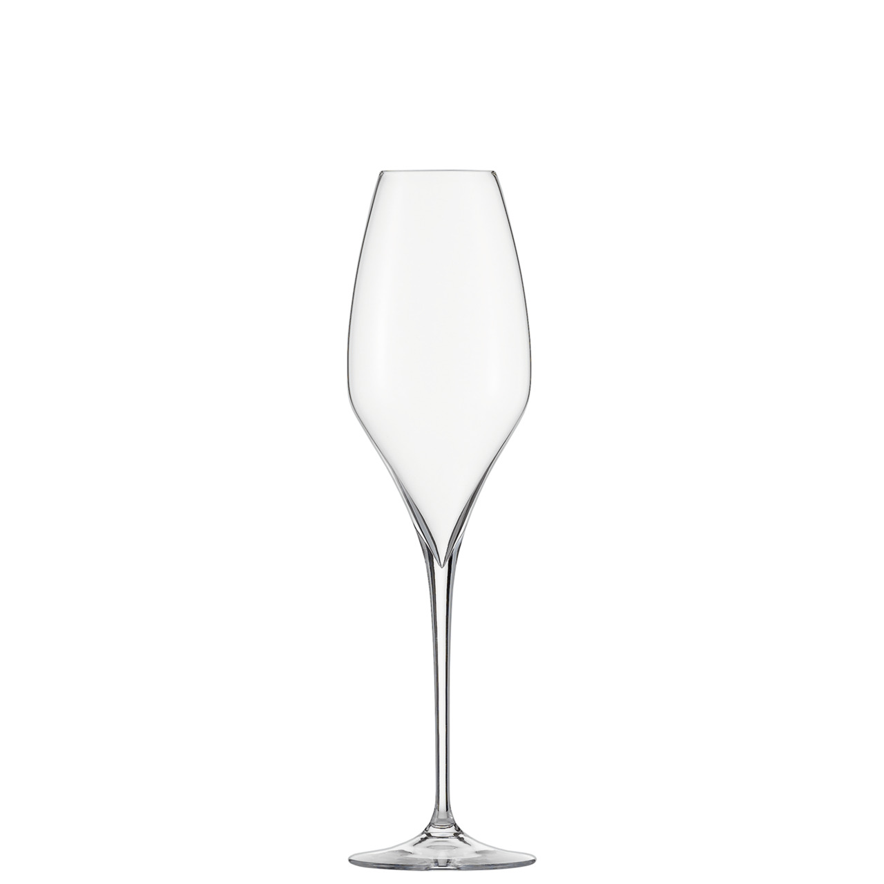 The First, Champagnerglas ø 76 mm / 0,37 l mit Moussierpunkt Handmade