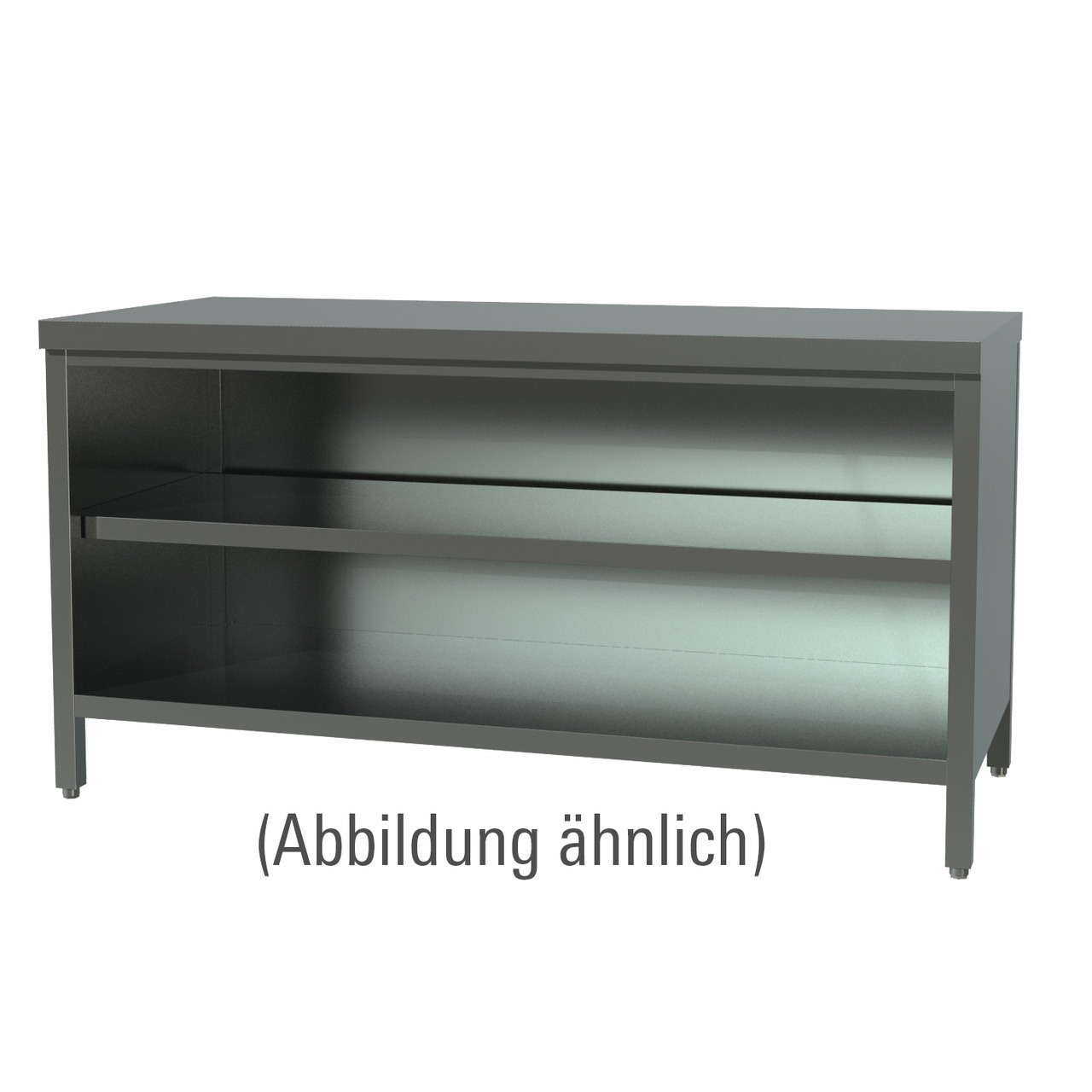 Arbeitsschrank offen ohne Aufkantung 1800 x 600 x 850 mm