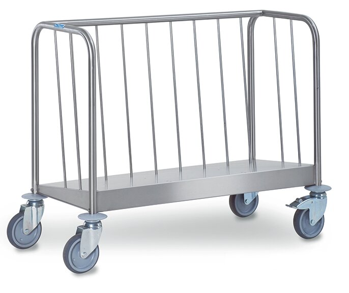 Tellertransportwagen 1-fach niedrige Ausführung Tragkraft 120 kg