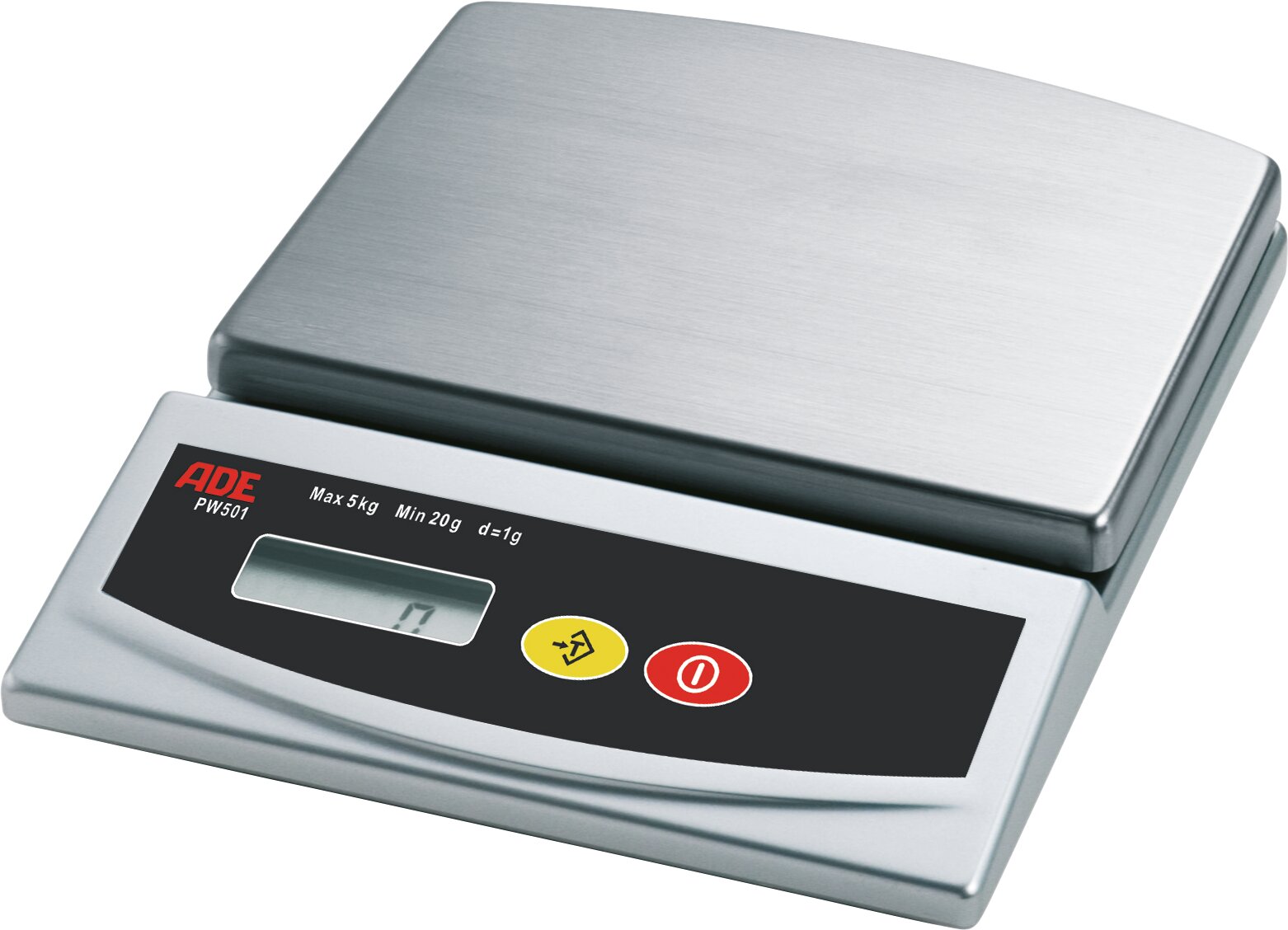 Elektronische Portionswaage, bis 5 kg, Batteriebetrieb