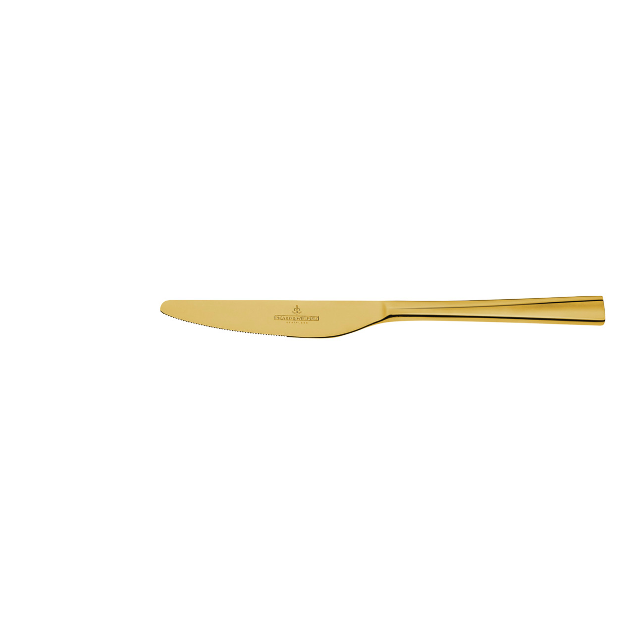 Monterey, Dessertmesser Monoblock 206 mm PVD Gold beschichtet