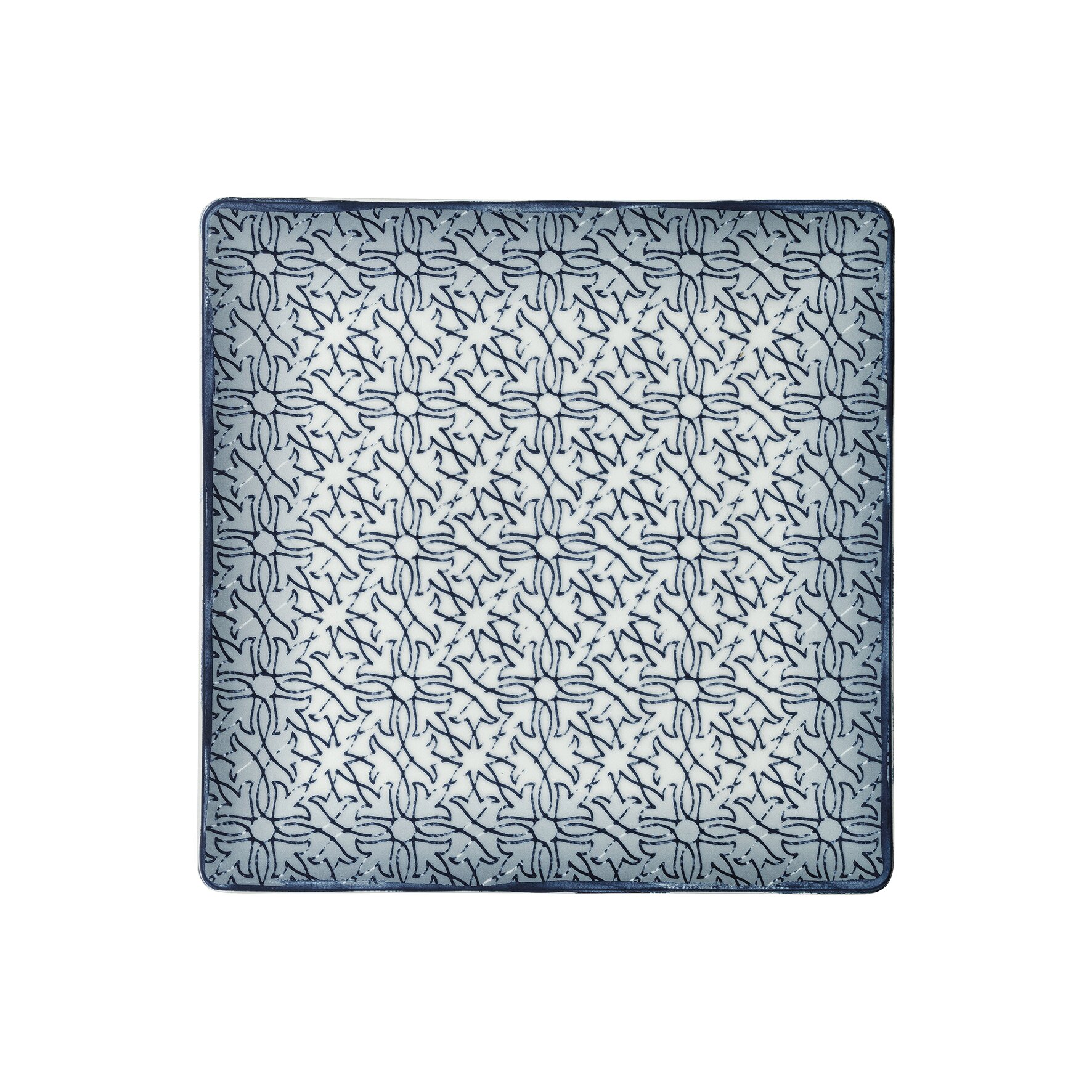 Shabby Chic, Coupteller flach eckig 238 x 238 mm Dekor 6