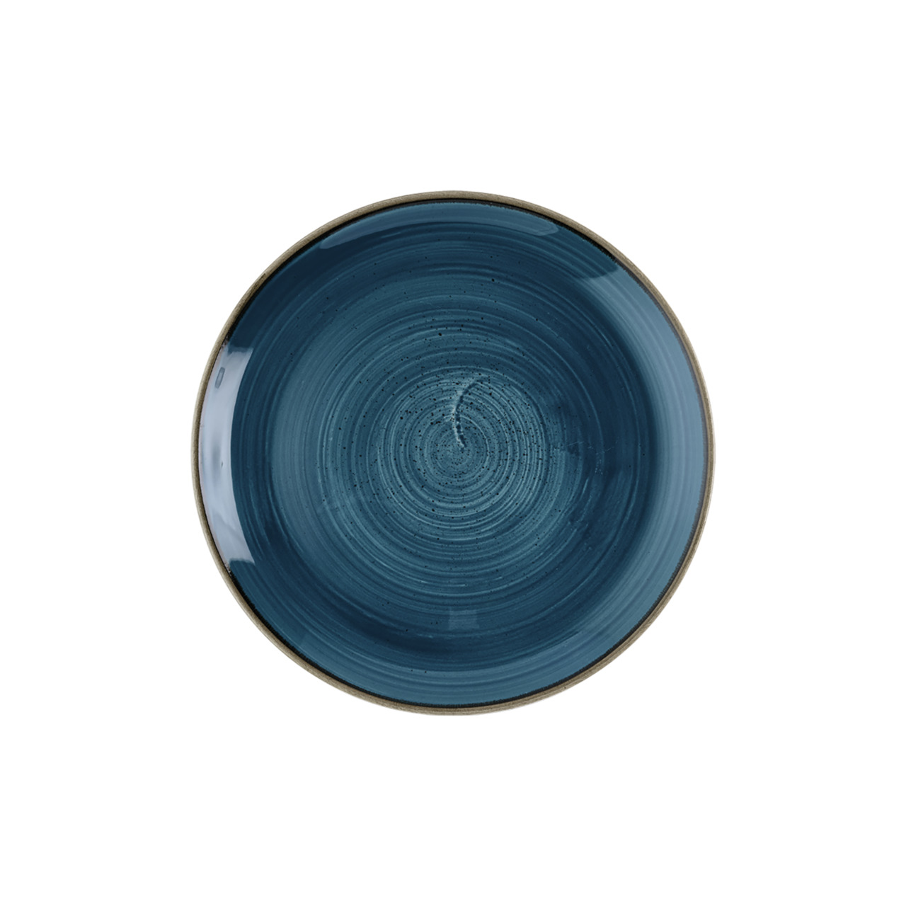 Stonecast, Coupteller flach ø 217 mm Java Blue