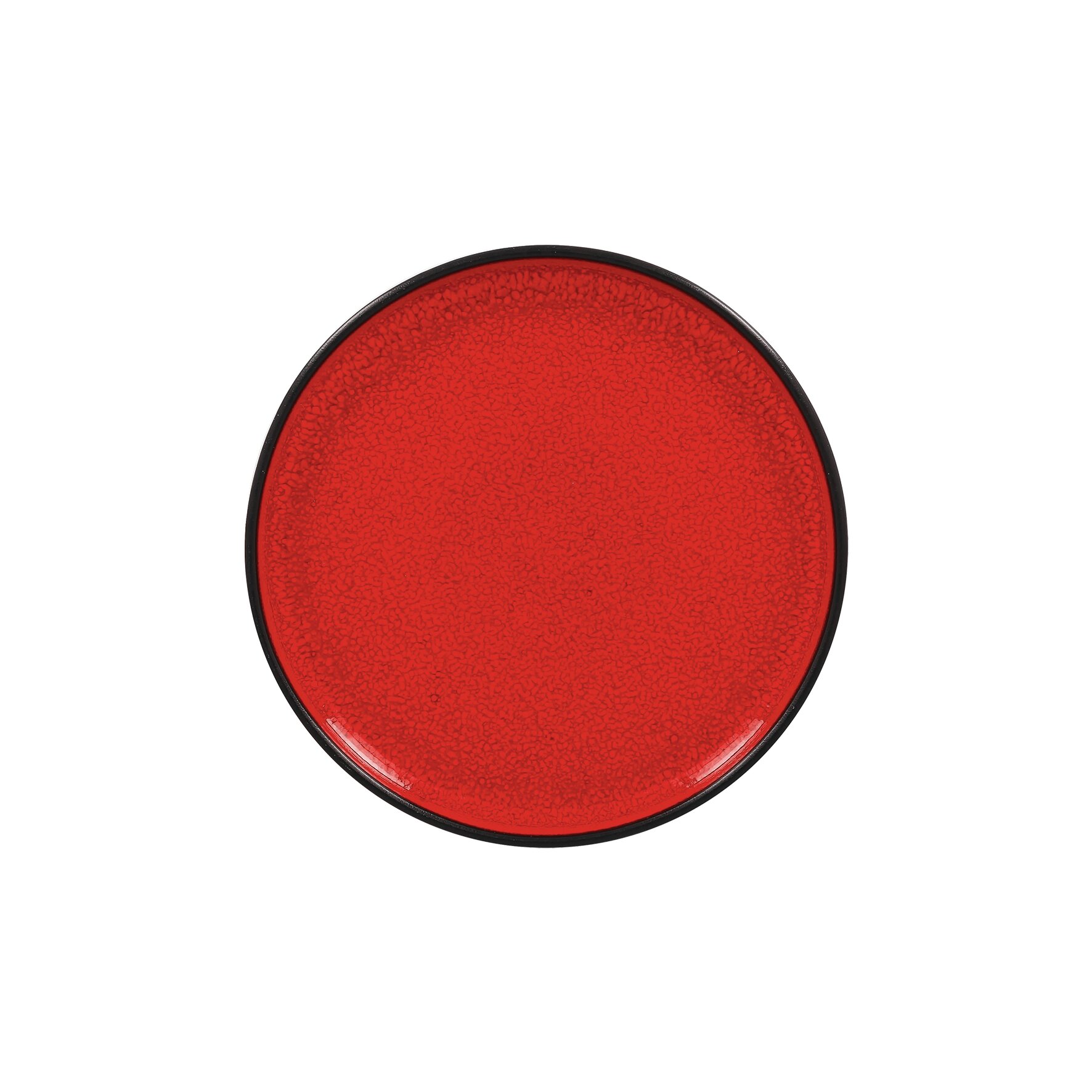 Fire, Teller flach ohne Rand ø 198 mm rot