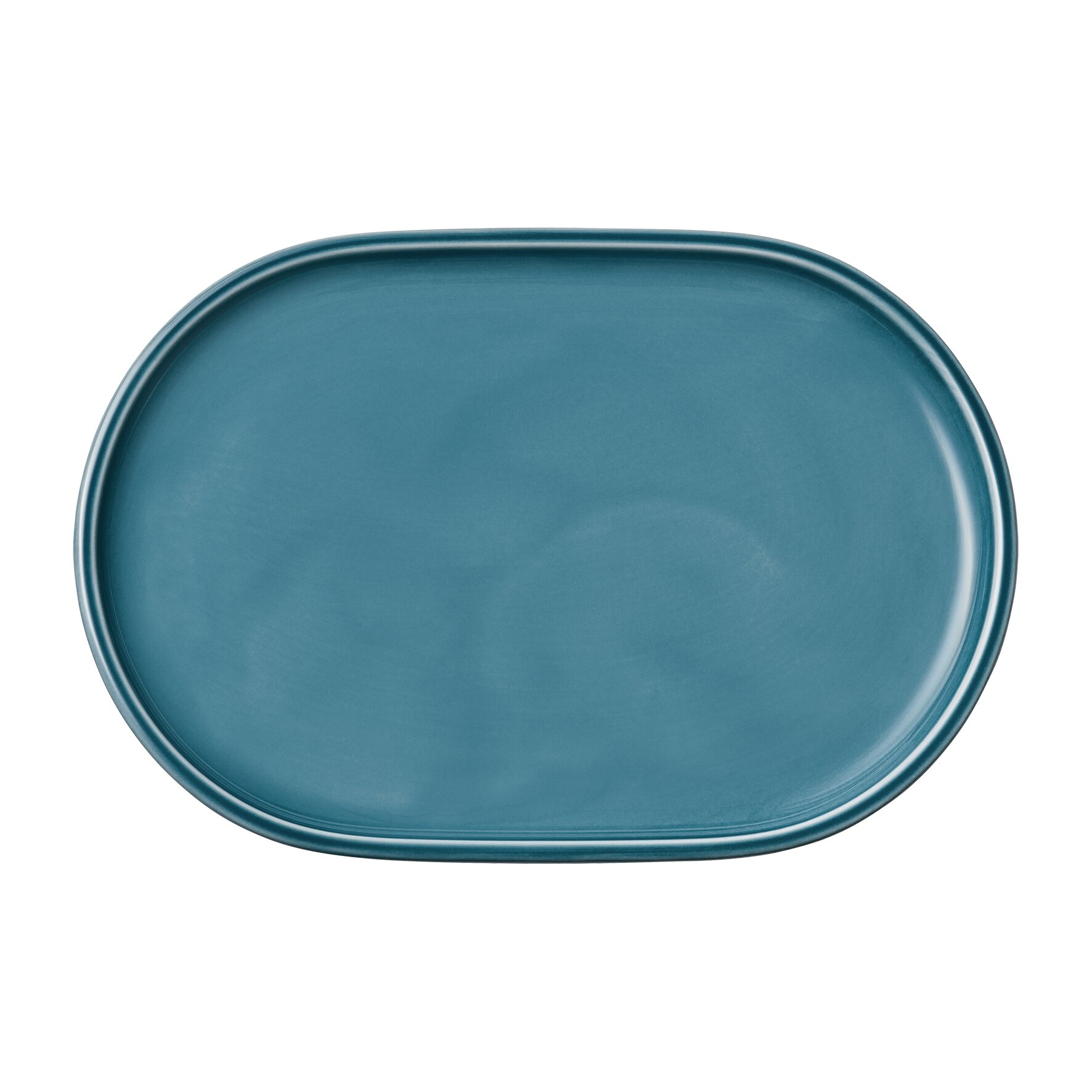 Companion, Coupplatte oval 232 x 161 mm petrol 