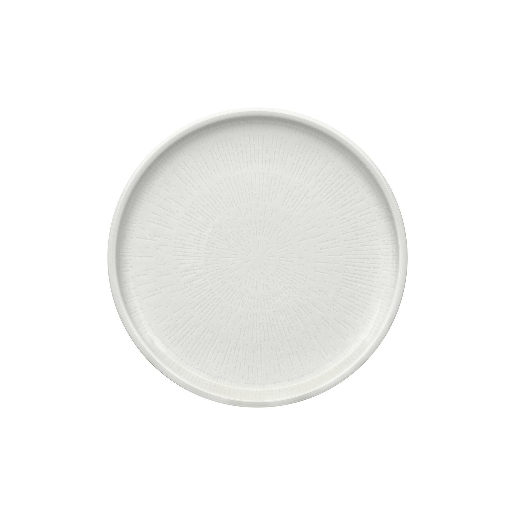 Shiro, Coupteller flach mit Struktur ø 210 mm