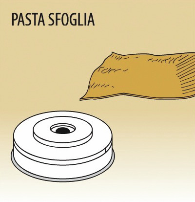 Matrize Pasta Sfoglia, für Nudelmaschine 516001