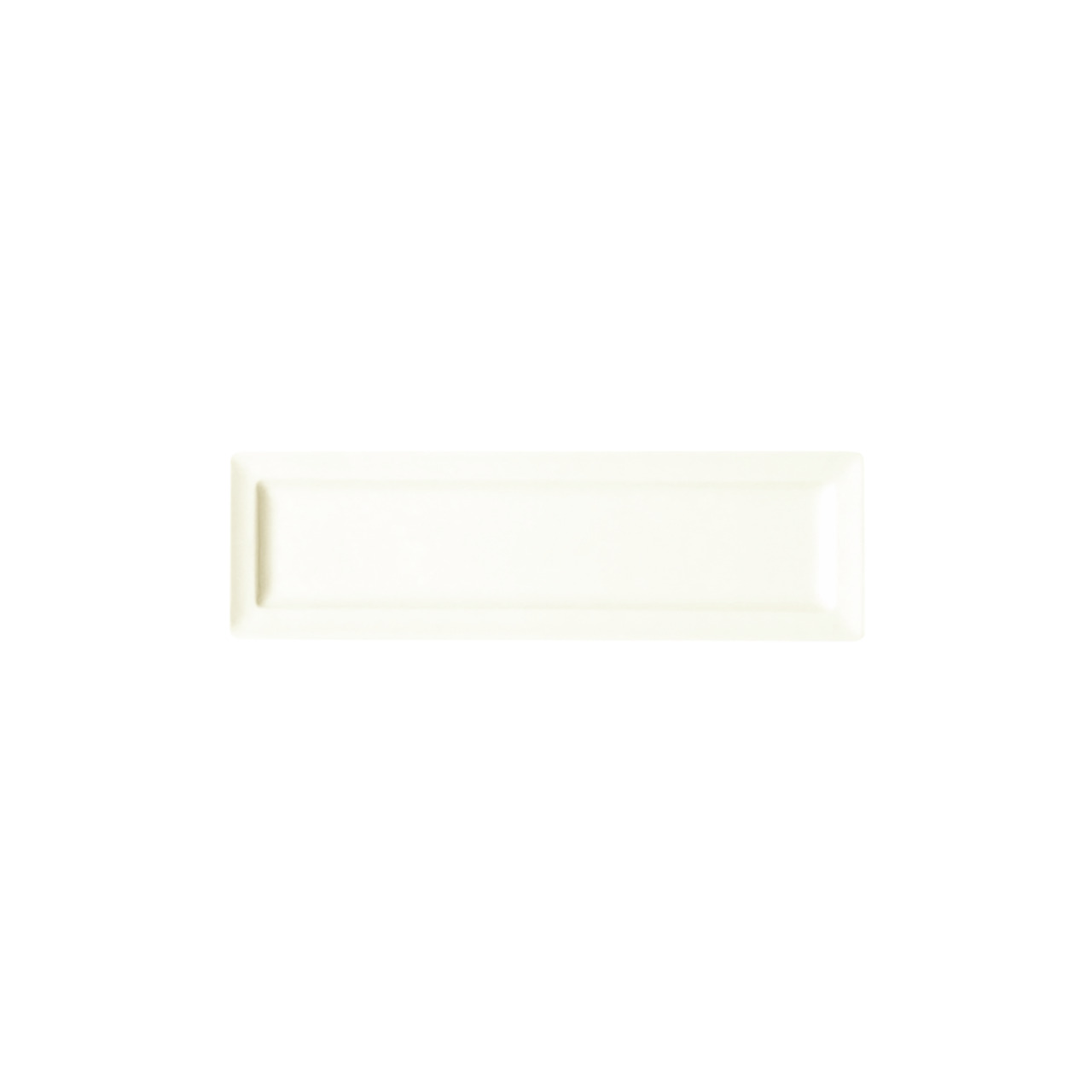 Classic Gourmet, Teller flach rechteckig 230 x 70 mm creme