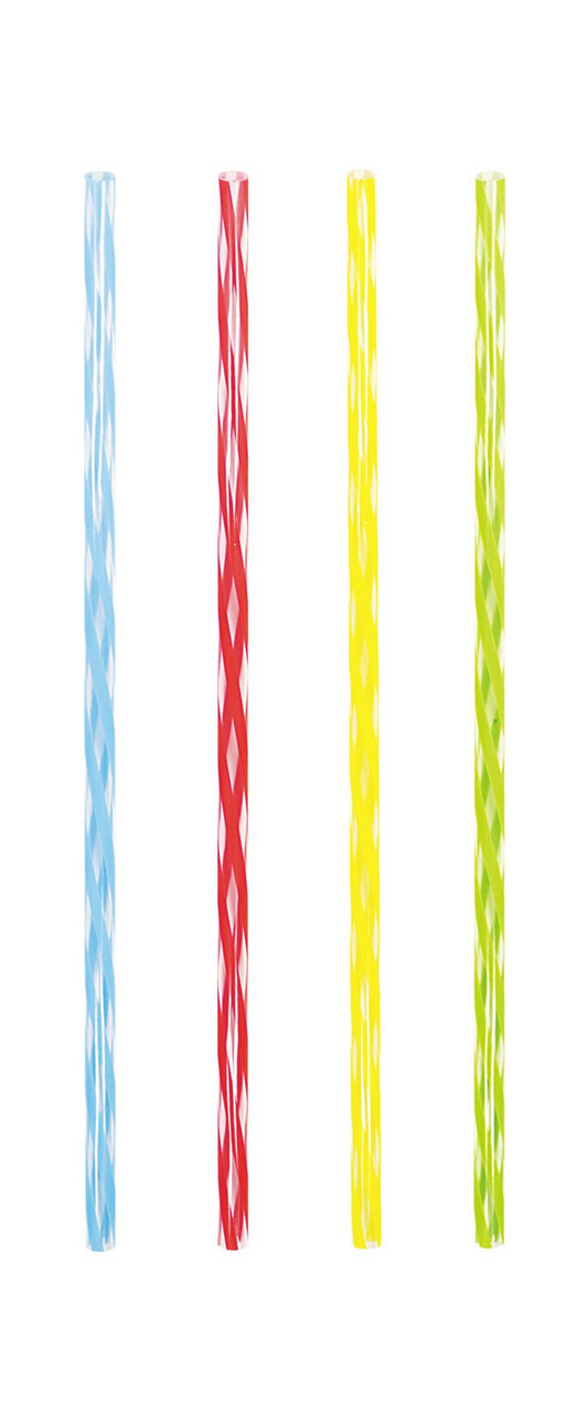 Trinkhalme aus Hartplastik Cocktail