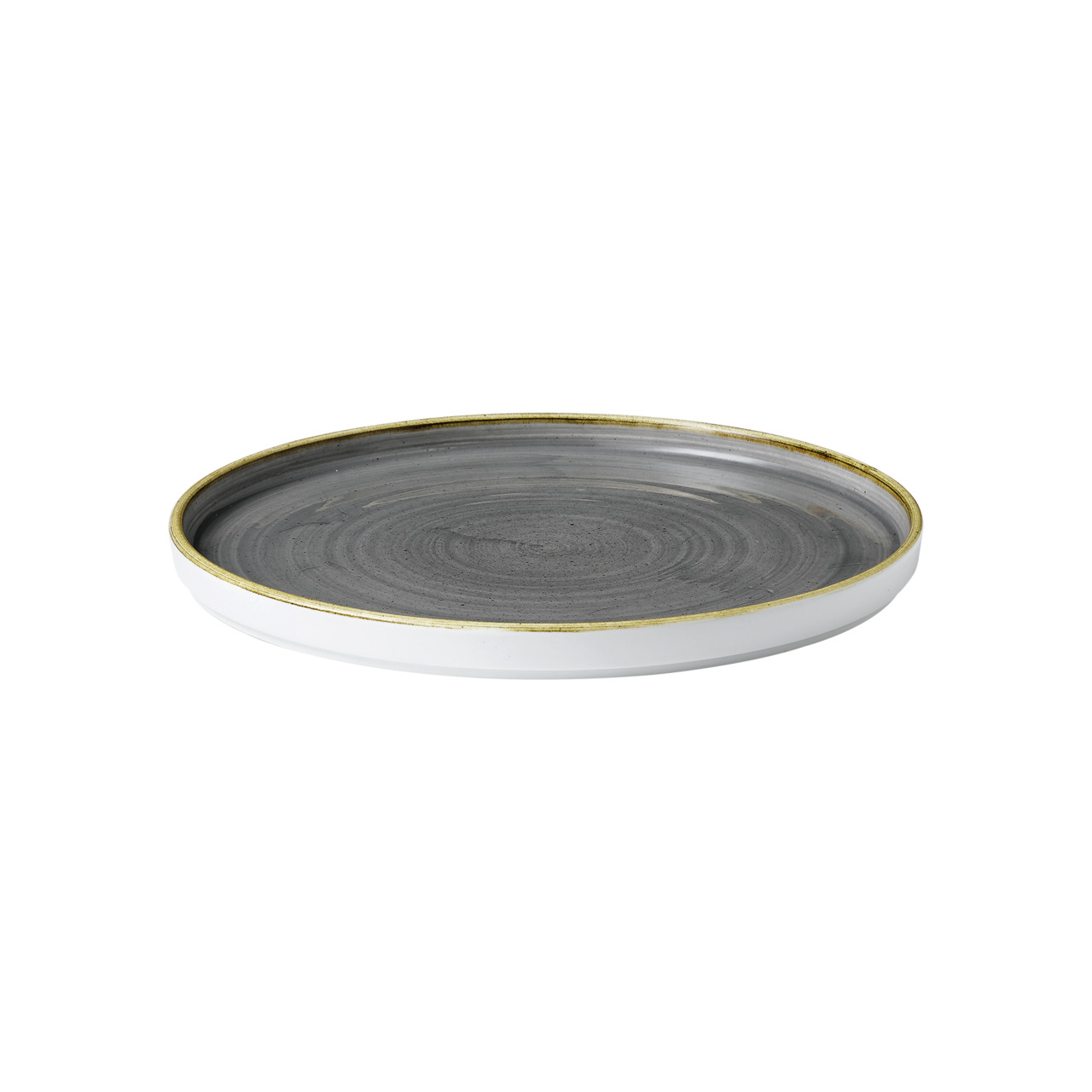 Stonecast, Teller Chefs Walled ø 260 mm Peppercorn Grey