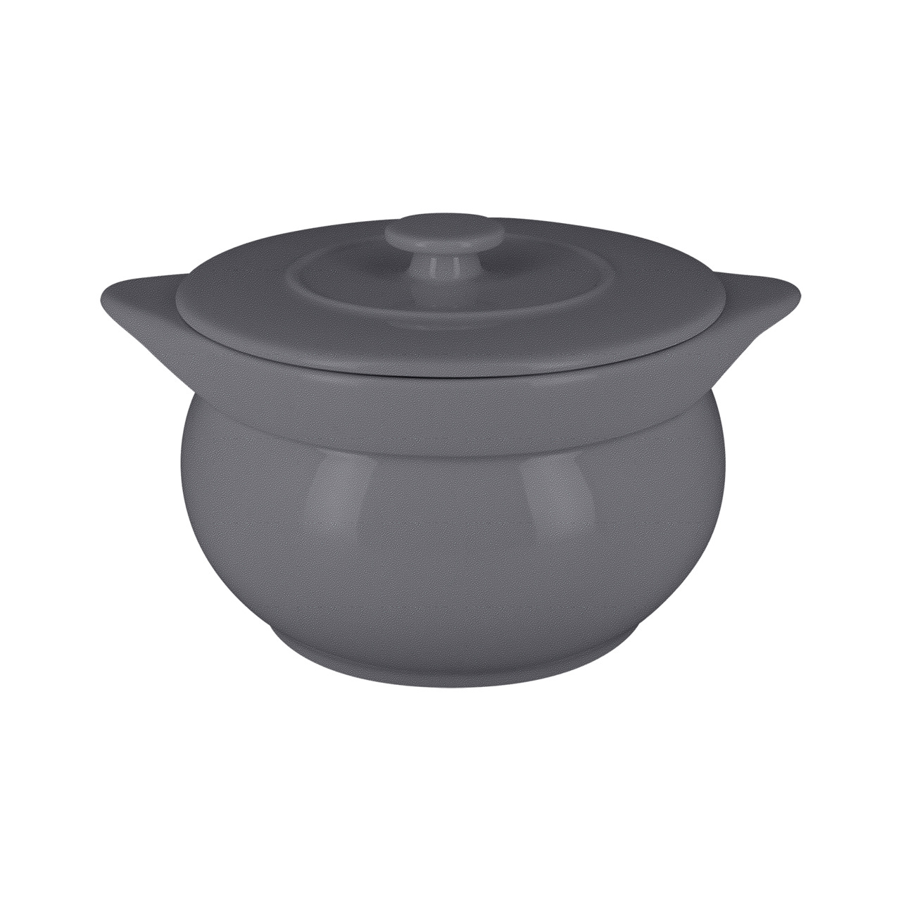 Chef's Fusion, Suppenterrine rund + Deckel ø 150 mm / 1,15 l stone