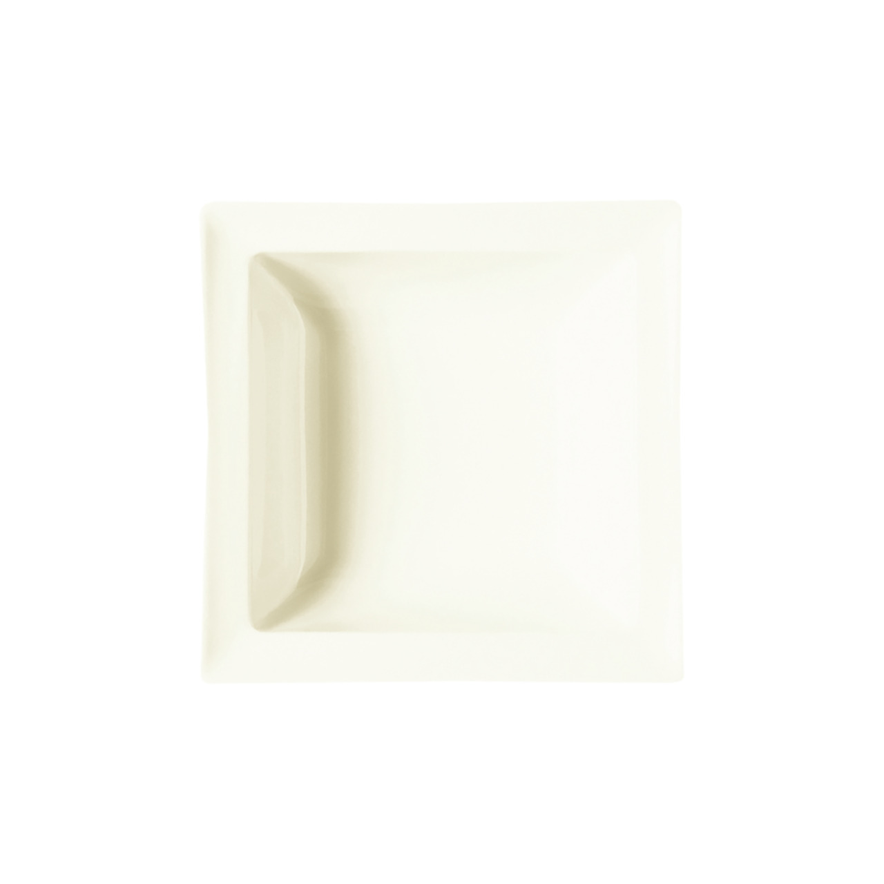 Classic Gourmet, Salatschale quadratisch 210 x 210 mm / 0,65 l creme