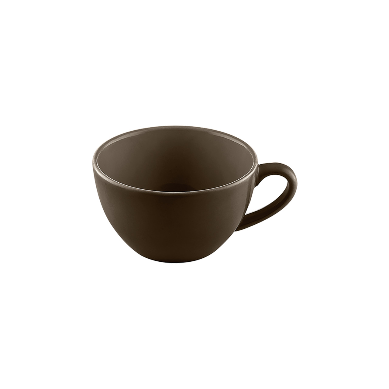 Sandstone, Tasse ø 90 mm / 0,19 l dark brown uni