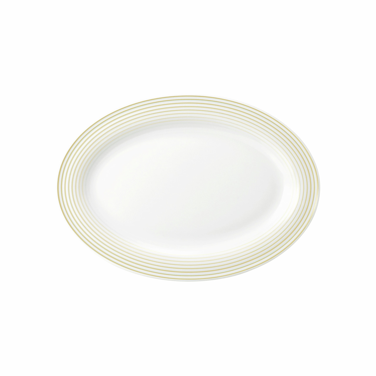 Blues, Platte oval 254 x 181 x 22 mm sandbeige