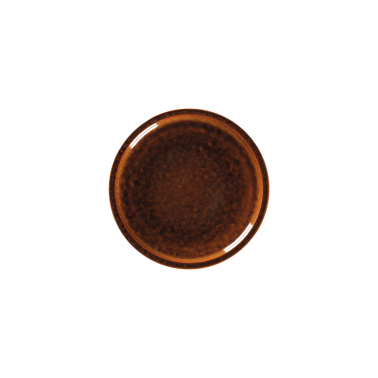 Ease, Teller flach coup ø 162 mm honey brown