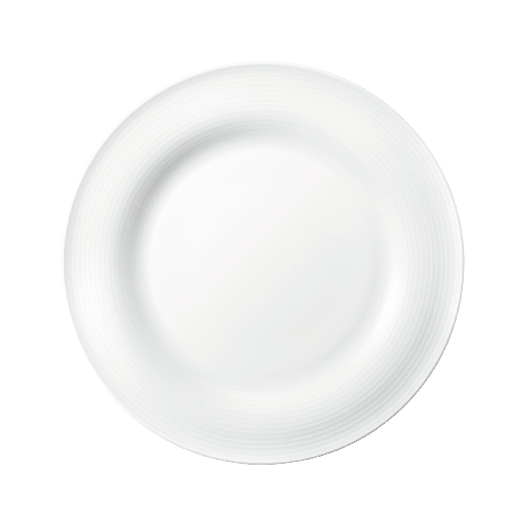 Blues, Teller flach ø 277 mm weiß uni