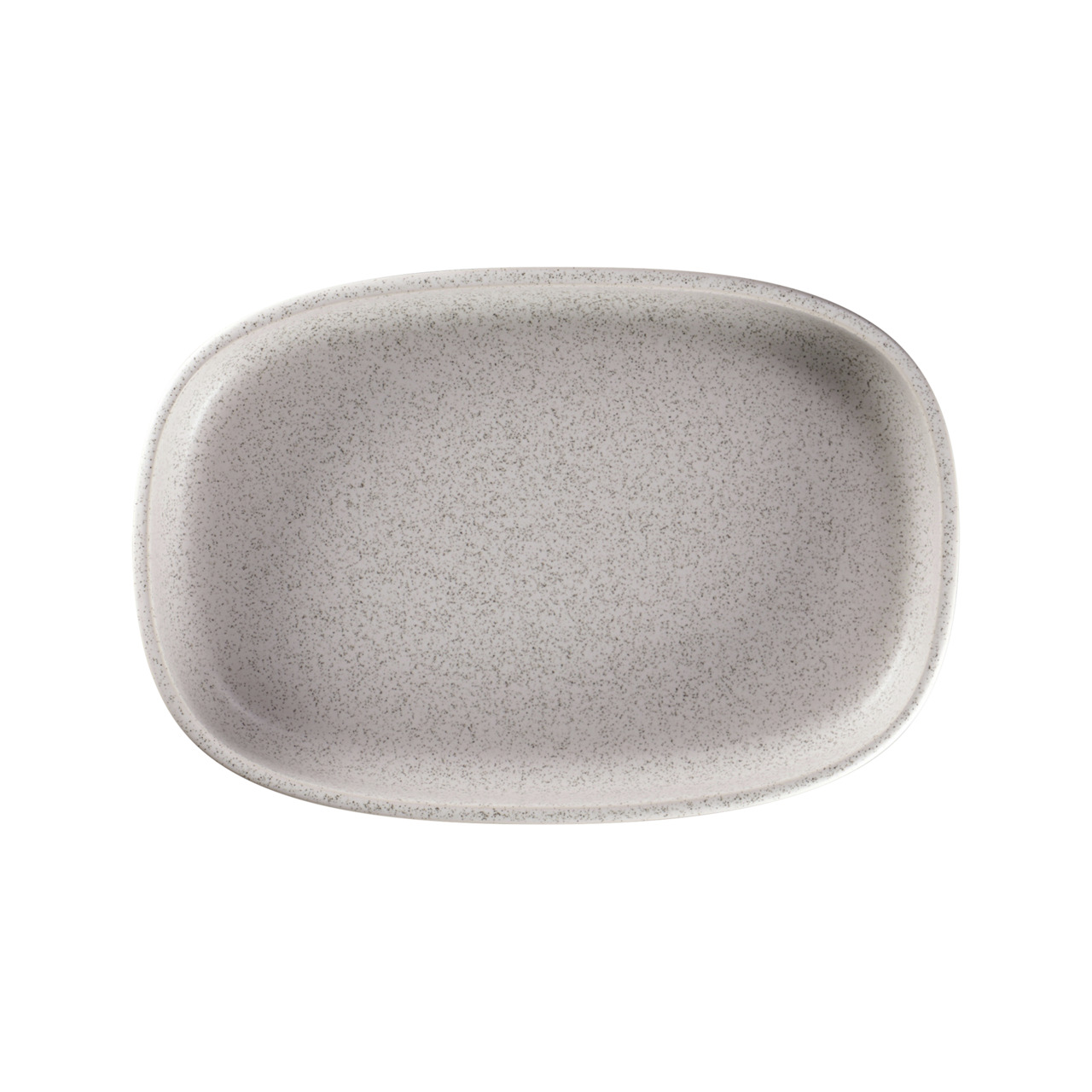 Ease, Platte oval tief 300 x 204 mm / 1,50 l clay grey