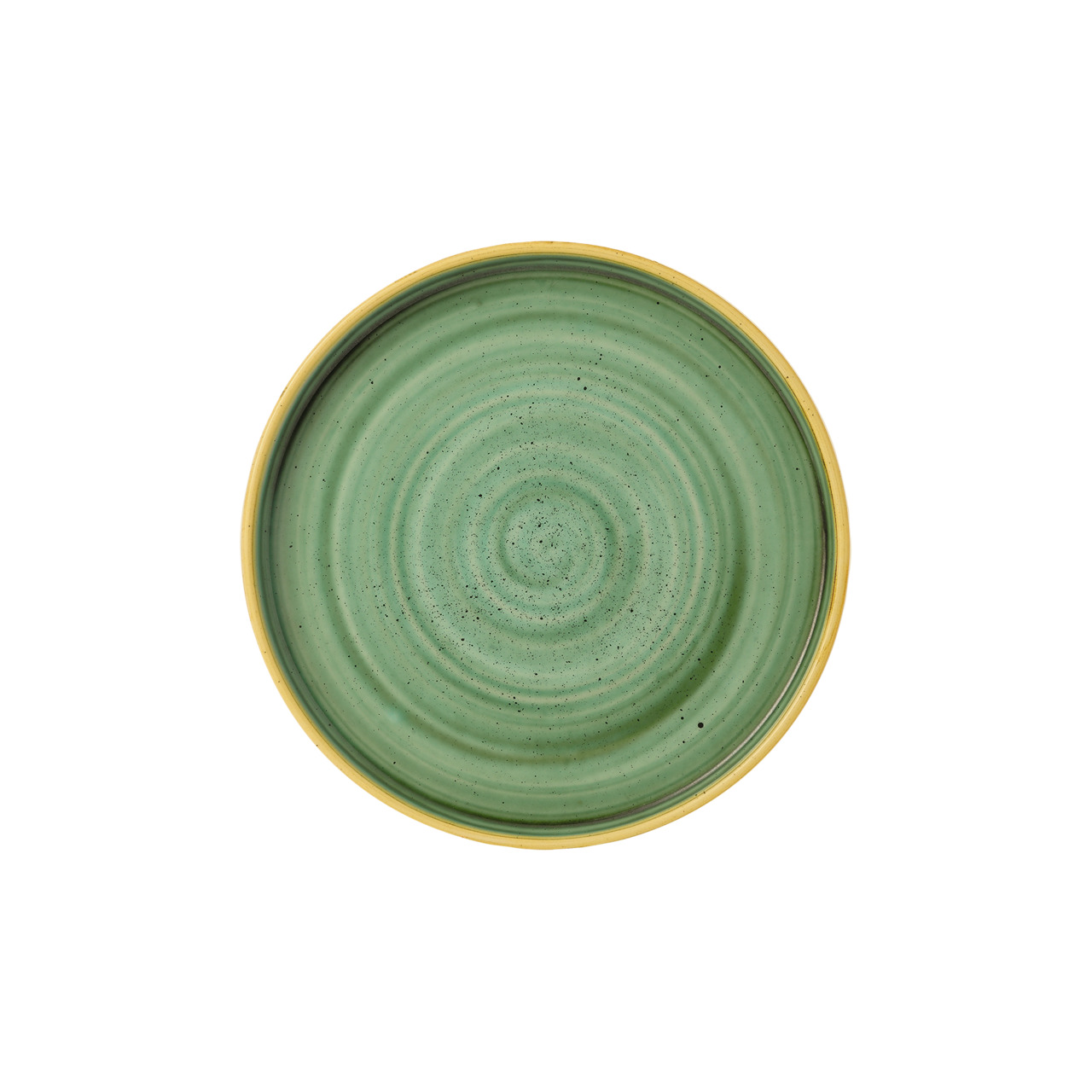 Stonecast, Teller Chefs Walled ø 210 mm Samphire Green