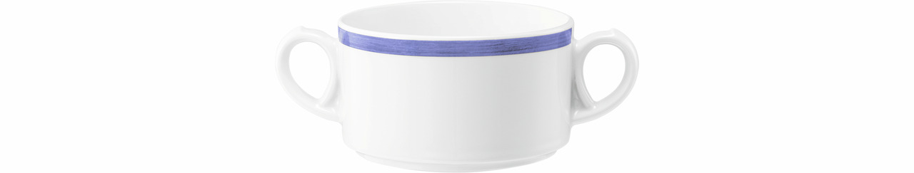 Community, Suppentasse ø 101 mm / 0,35 l Pinselband blau