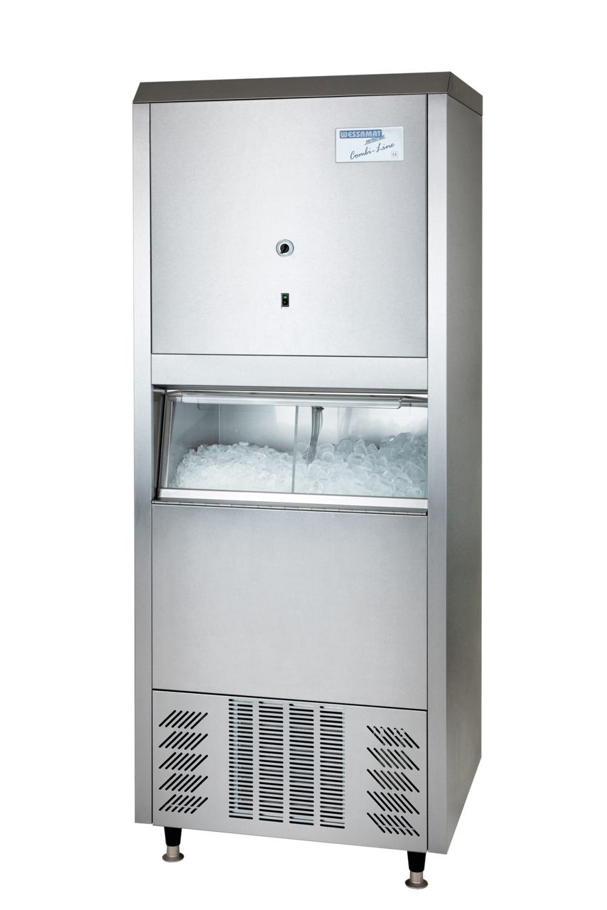 Eiswürfelbereiter W 80 ECL / 80,00 kg/24 h / 67,00 kg Vorrat / Luftkühlung