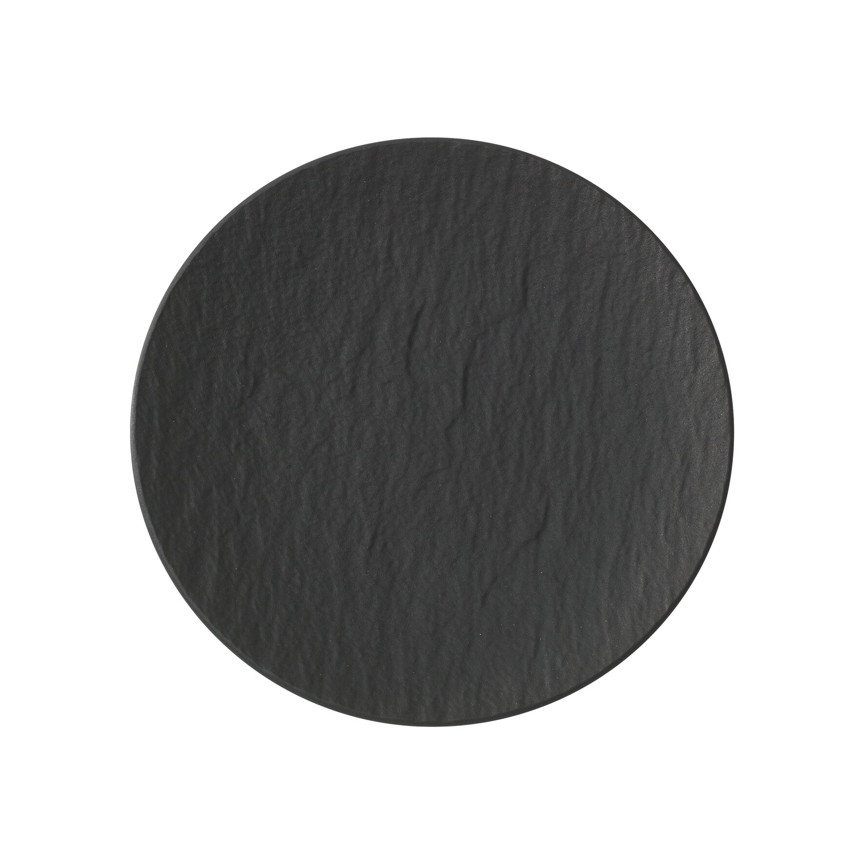 The Rock Black Shale, Coupeteller flach ø 210 mm schwarz