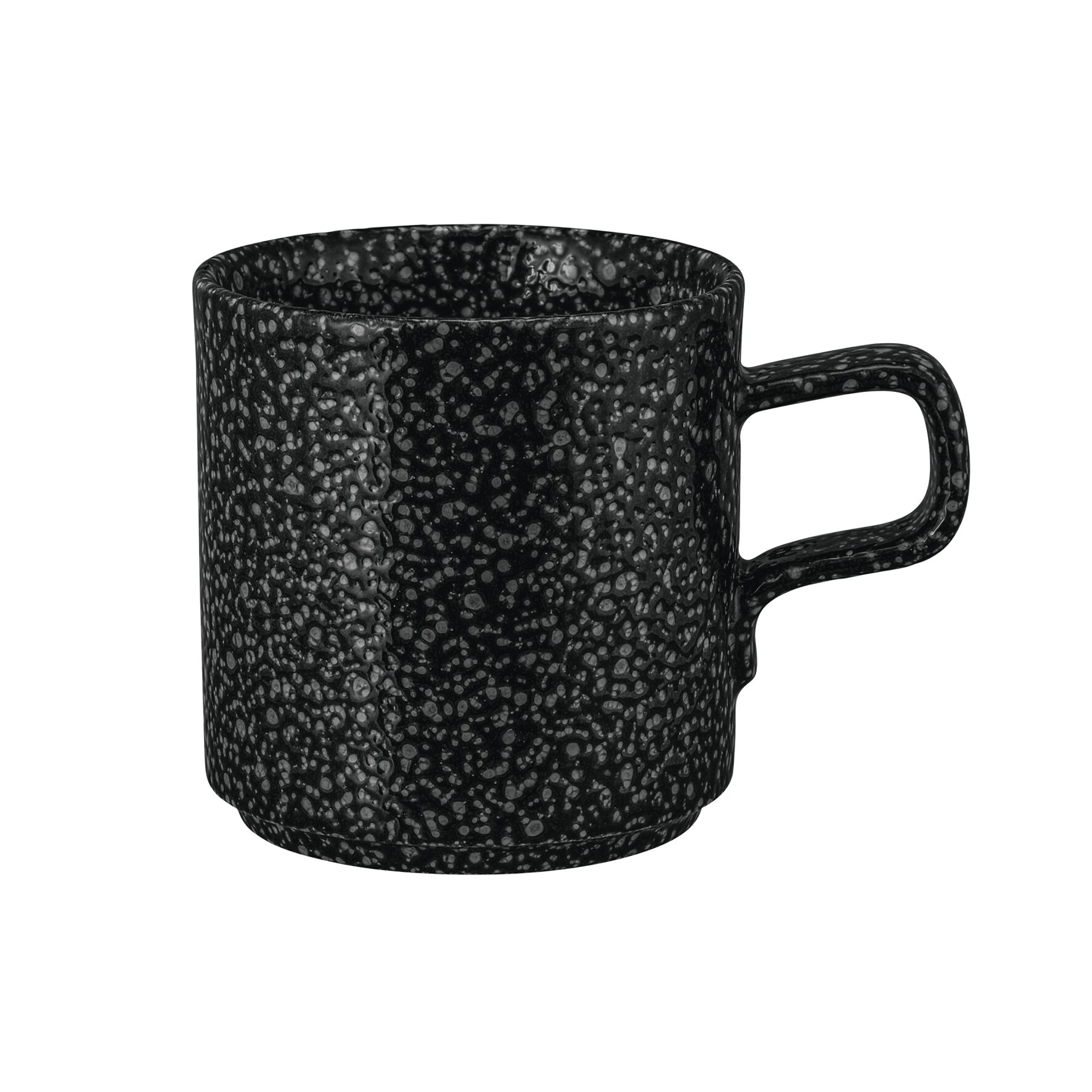 Good Mood, Becher mit Henkel ø 114 mm / 0,29 l intense black