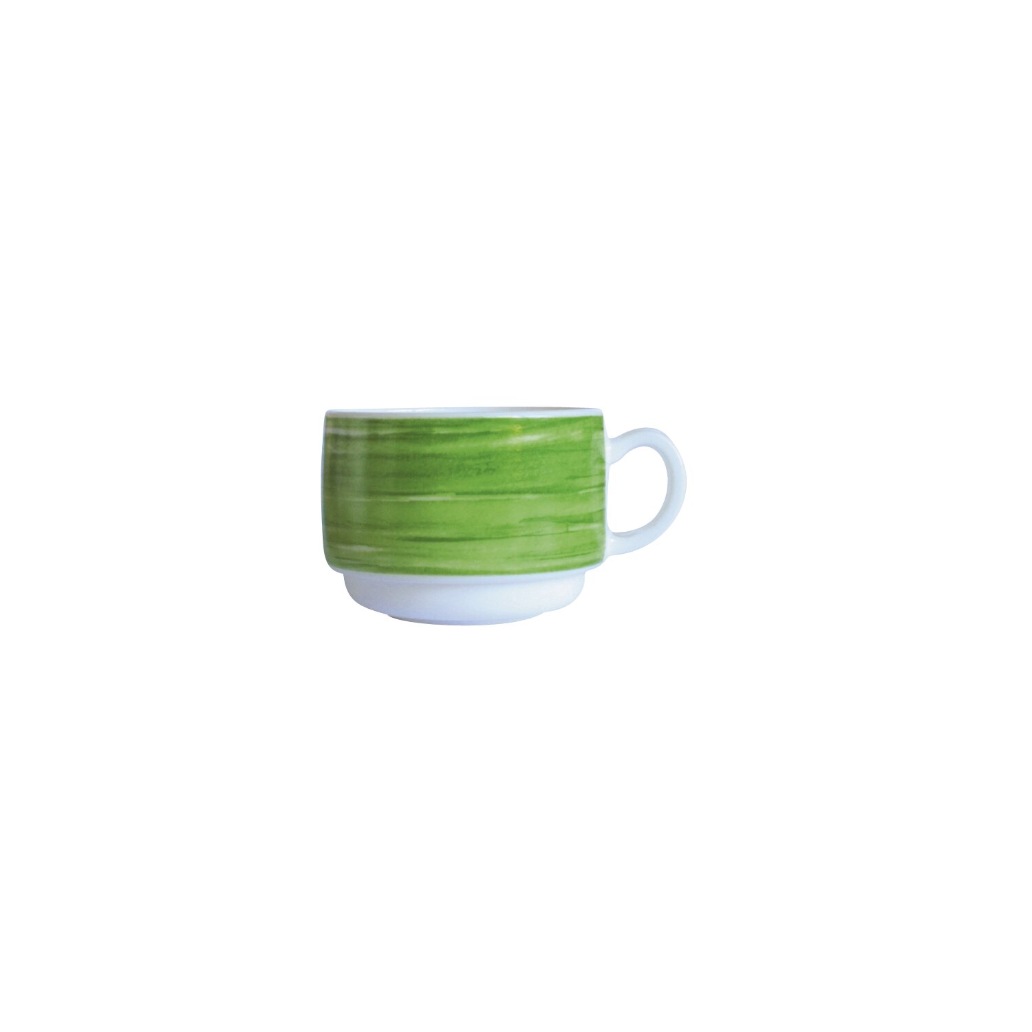 Brush Green, Gastronomie Tasse stapelbar ø 78 mm / 0,19 l grün