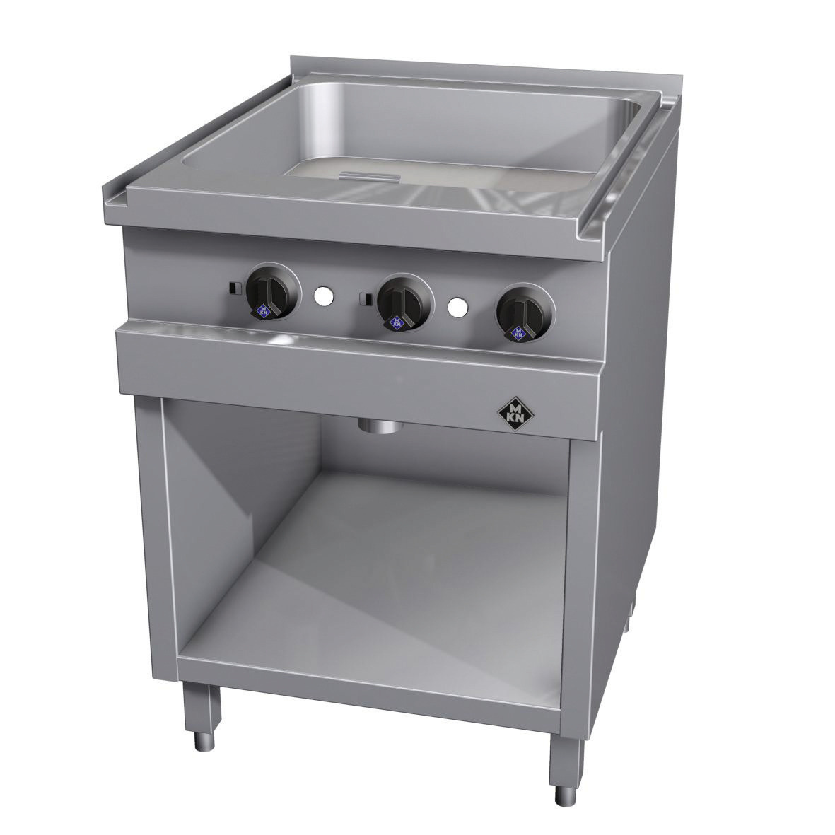 Elektro-Griddlepfanne 26,00 l / 1 Supra / Bratfläche 500 x 540 x 100 mm