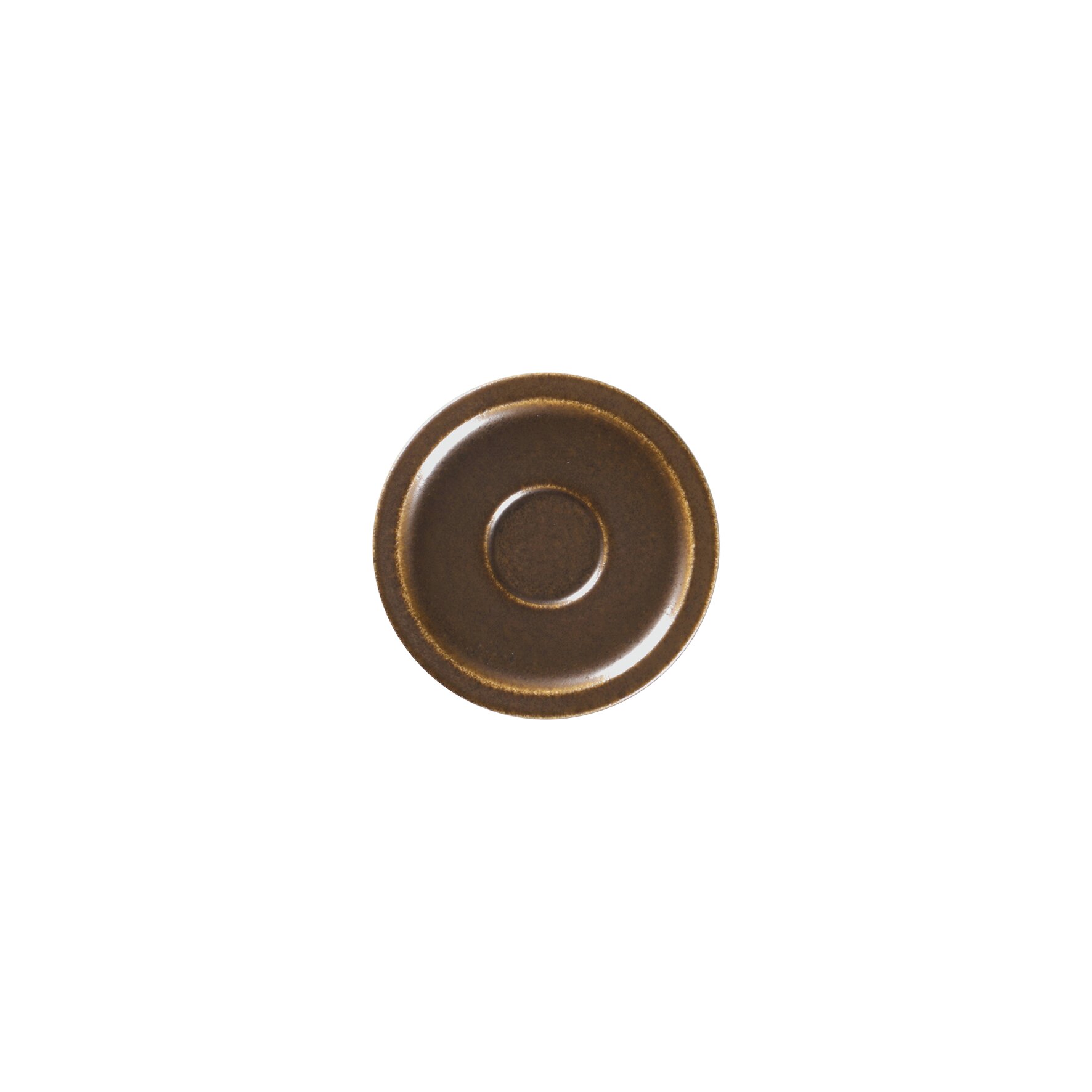 Ease, Espressountertasse ø 130 mm rust brown